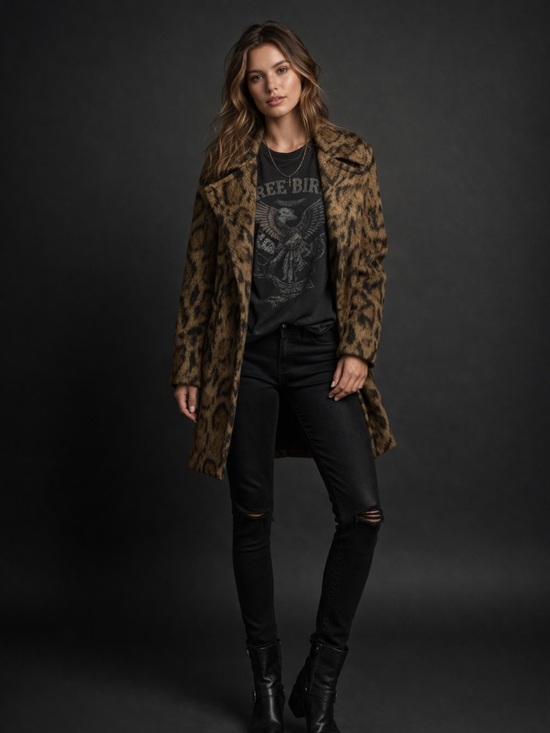 Anne Klein Jackets & Blazers - Anne Klein Leopard Print Coat | Tailored Statement